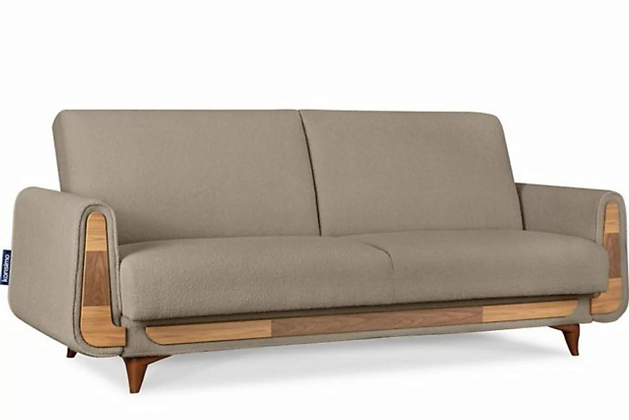 Konsimo 3-Sitzer, GUSTAVO, Sofa mit Schlaffunktion, hergestellt in der EU günstig online kaufen
