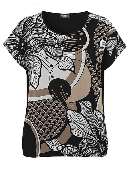 VIA APPIA DUE Kurzarmbluse (1-tlg) Große Größen günstig online kaufen