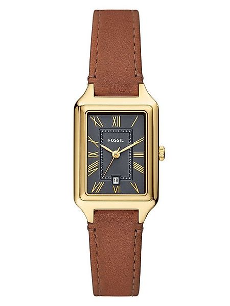 Fossil Quarzuhr ES5303 ES5303, Fossil ES5303 RAQUEL Uhr Damenuhr Lederarmba günstig online kaufen