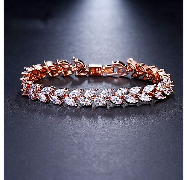 Kim Johanson Tennisarmband Spring (1-tlg), mit Zirkonia Kristalle günstig online kaufen