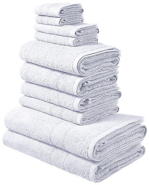 my home Handtuch Set Inga, Duschtücher, günstig online kaufen