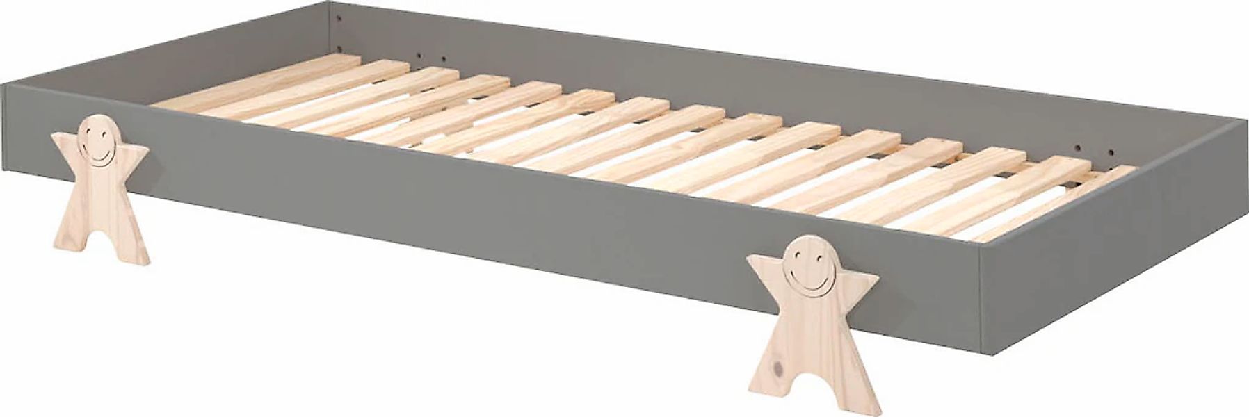 Vipack Kinderbett "Modulo, stapelbares Einzelbett, inkl. Rolllattenrost, 2 günstig online kaufen