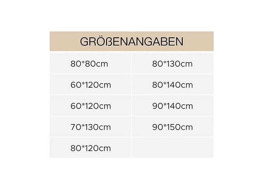 Refttenw Tischdecke 360° Rechteckige Tischdecke Wasserdicht Wärmedämmung au günstig online kaufen