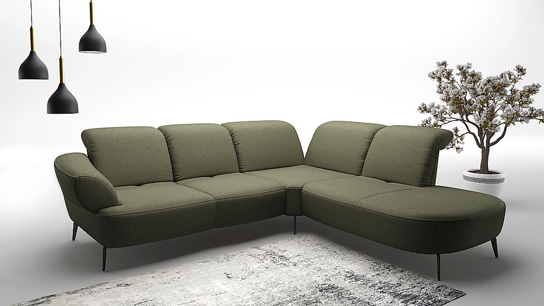 sit&more Ecksofa »Dance, L-Form, inkl. Sitztiefenverstellung« inkl. Click&S günstig online kaufen