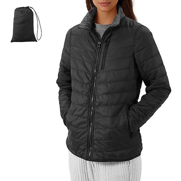 JEMIDI Sakko Damen Steppjacke leicht - Puffer Jacket - Jacke S schwarz dunk günstig online kaufen