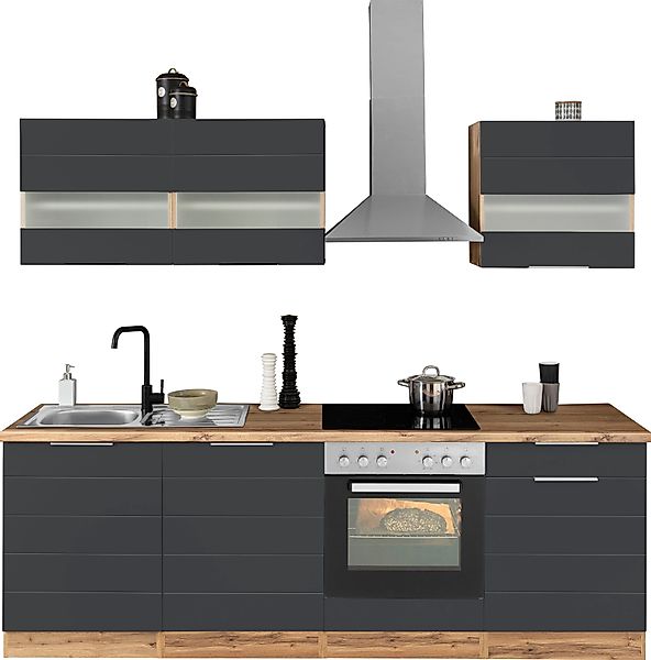 KOCHSTATION Küchenzeile KS-Luhe, 240 cm breit, günstig online kaufen
