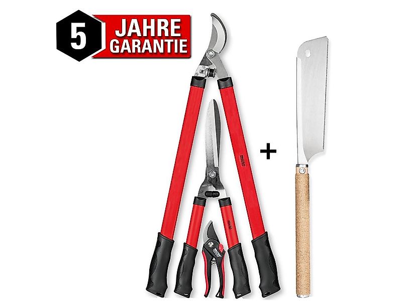 WALTER Gartenschere Set 3-tlg. + Japansäge Dozuki, (4-tlg), Gartenschere – günstig online kaufen