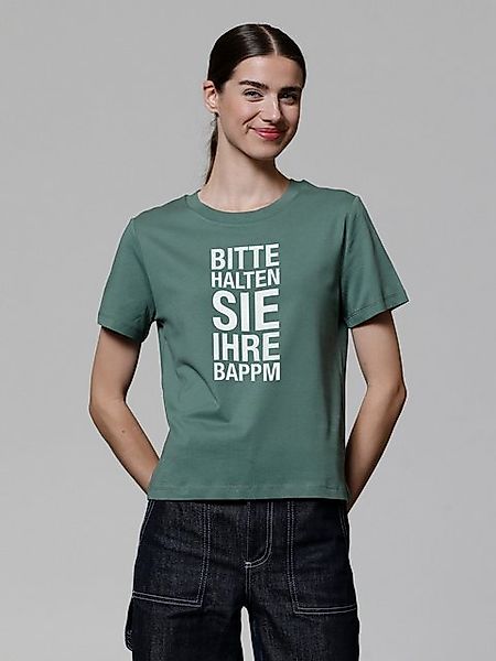 wat? Apparel T-Shirt Bitte Halten Sie Ihre Bappm günstig online kaufen