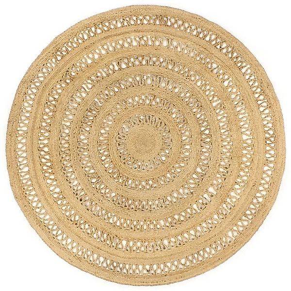 vidaXL Teppich Handgefertigt Geflochten Jute 180 Cm 1184039 günstig online kaufen