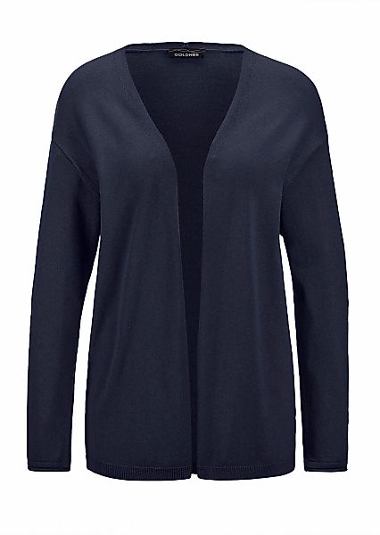 GOLDNER Strickjacke "Offene Strickjacke in Kurzform" günstig online kaufen