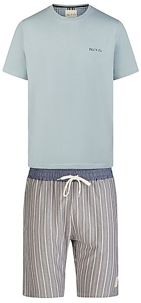 Phil & Co. Schlafanzug Herren Shorty Pyjama (2 tlg) Baumwolle günstig online kaufen