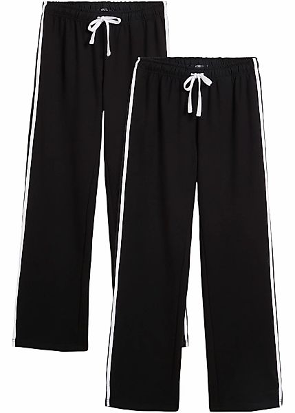 bonprix Sweathose aus Baumwolle mit Stretch, Regular Fit, casual Stil günstig online kaufen