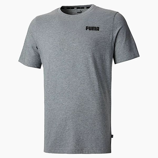 PUMA Essentials Small Logo Herren T-Shirt | Mit Heide | Grau | Größe: XL günstig online kaufen