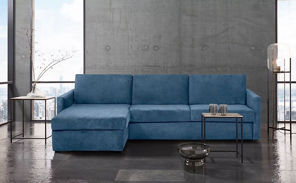 Places of Style Schlafsofa "GOLDPOINT Ecksofa 264 cm, Liegefläche (140/200c günstig online kaufen