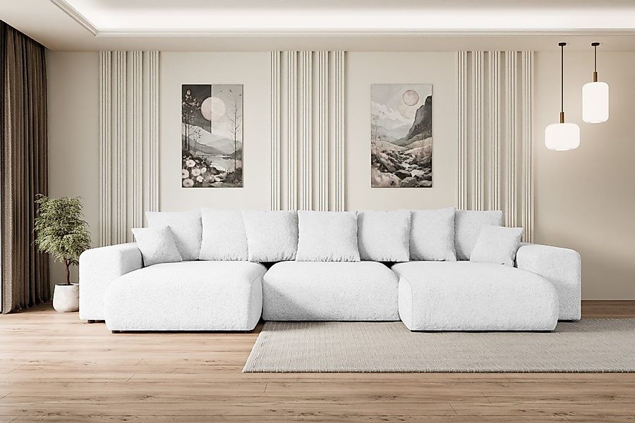 ALTDECOR Wohnlandschaft ESKAR-U, Couch mit Schlaffunktion, günstig online kaufen