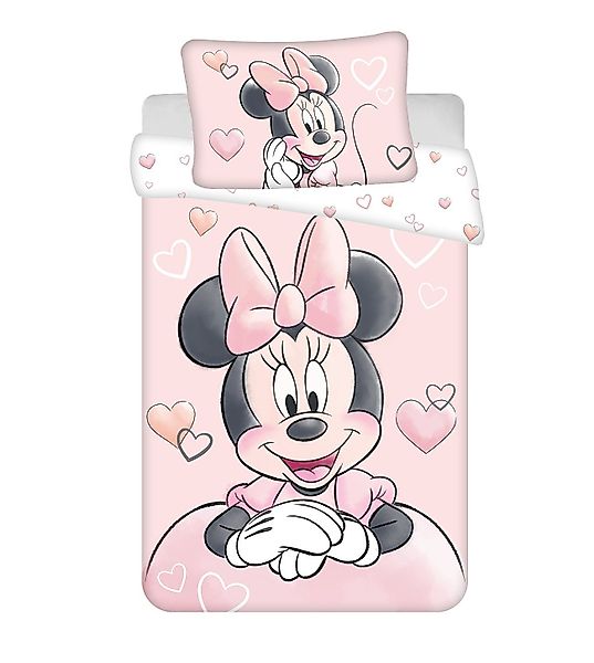Disney Minnie Mouse Babybettwäsche Wendebettwäsche Minnie günstig online kaufen