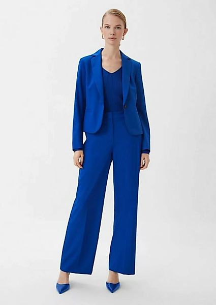 Comma Stoffhose Anzughose mit Wide Leg günstig online kaufen