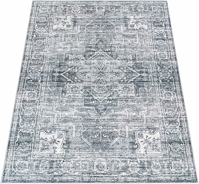 Paco Home Teppich "Cambridge 461" rechteckig 12 mm Höhe Kurzflor, orientali günstig online kaufen