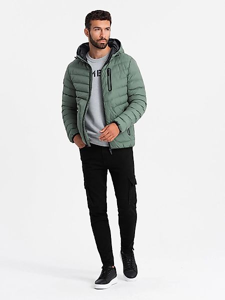 OMBRE Steppjacke Gesteppte Sportjacke für Herren günstig online kaufen
