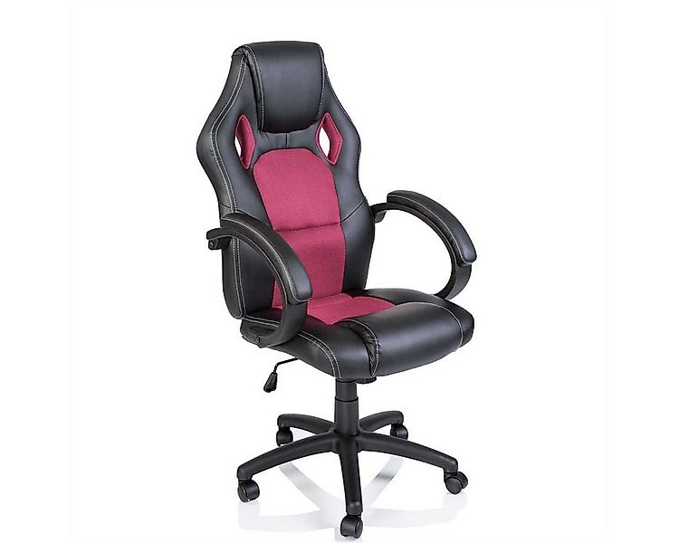 TRESKO Drehstuhl Racing Chefsessel Bürostuhl, Schreibtischstuhl, gepolstert günstig online kaufen