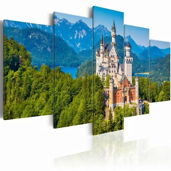 artgeist Wandbild Neuschwanstein Castle mehrfarbig Gr. 200 x 100 günstig online kaufen