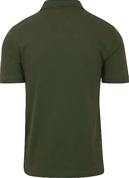 Gant Contrast Piqué Poloshirt Dunkelgrün - Größe L günstig online kaufen