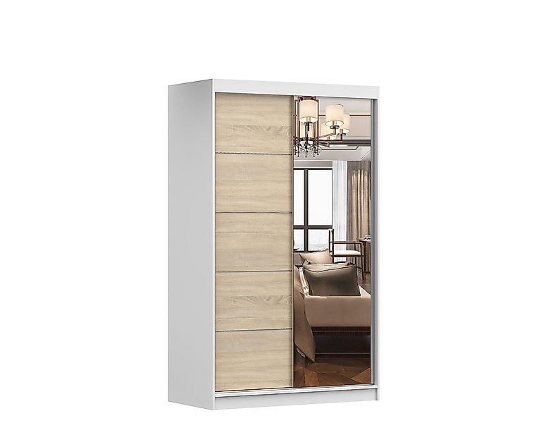 MOEBLO Kleiderschrank NOAH 05 (mit Spiegel günstig online kaufen