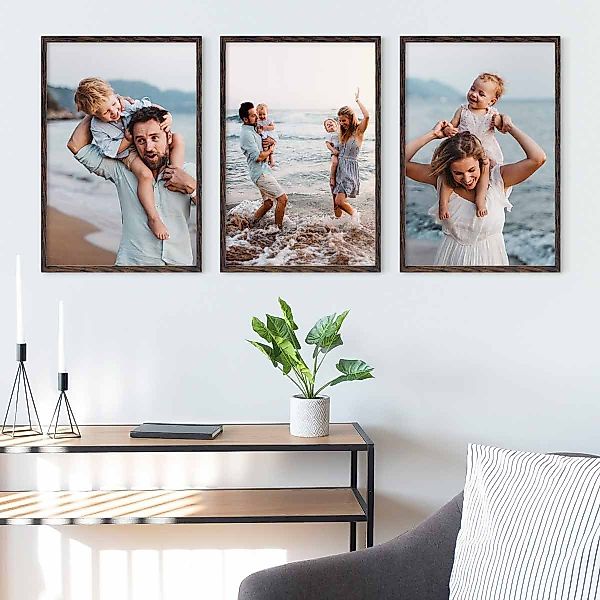 PHOTOLINI Bilderrahmen 3er Set, stabiles MDF-Holz, günstig online kaufen