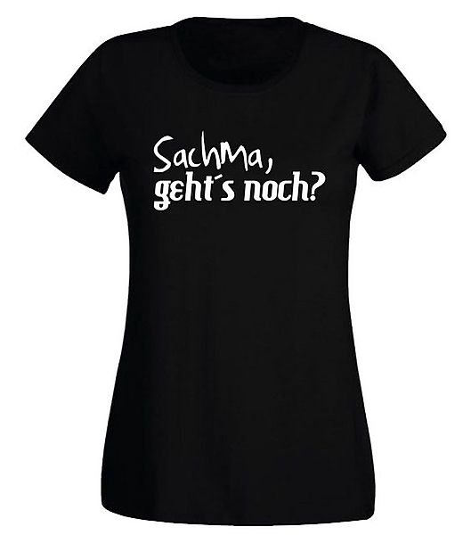 G-graphics T-Shirt Damen T-Shirt - Sachma, geht’s noch? Slim-fit, mit trend günstig online kaufen