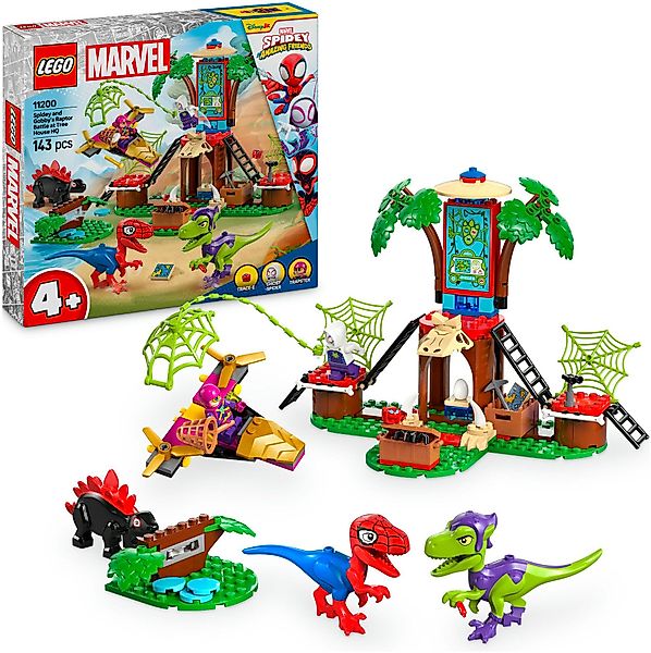 LEGO® Showdown am Baumhaus: Spidey-Rex vs. günstig online kaufen