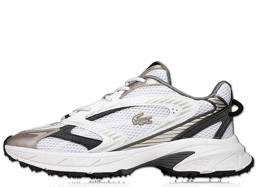 Lacoste L003 NEO SHOT 225 1 SMA WHITE/SILVER Lacoste Freizeit-Sneaker Herre günstig online kaufen