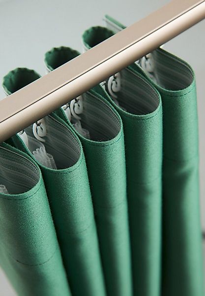 rewagi Gardine Wellenfalten - transparent / günstig online kaufen