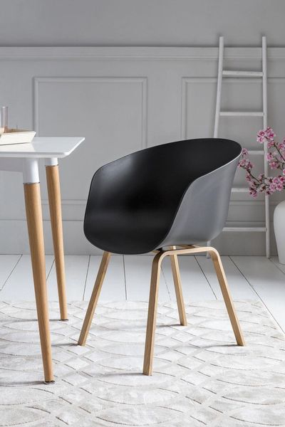 SalesFever Schalenstuhl "Lund Designer Esszimmerstuhl im 2er-Set" (Set) 2 S günstig online kaufen