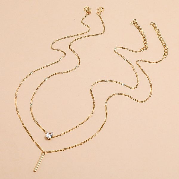 BUMHUM Kette mit Anhänger Elegante doppellagige günstig online kaufen