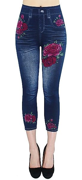 dy_mode 7/8-Jeggings Damen Capri Jeggings 7/8 günstig online kaufen