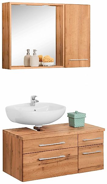 welltime Badmöbel-Set "Davos" 3 Stk. tlg. günstig online kaufen