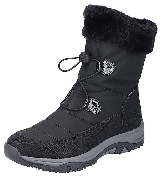Rieker Winterboots mit Fellimitat-Besatz am Schaftrand günstig online kaufen