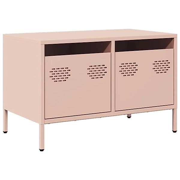 vidaXL TV-Schrank Rosa 68x39x43,5 cm Kaltgewalzter Stahl 851233 günstig online kaufen