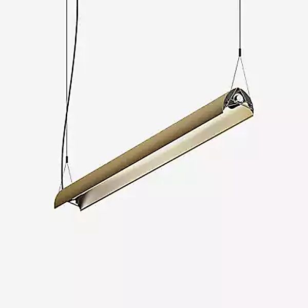 Belux UpDown Pendelleuchte LED, gold, 126 cm, Casambi günstig online kaufen