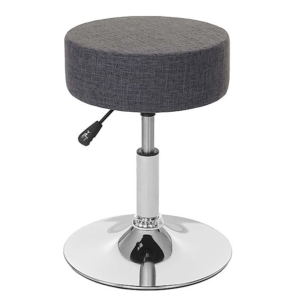 PROREGAL Hocker Höhenverstellbar Und Drehbar Sitzhöhe 43-55cm Durchmesser 3 günstig online kaufen