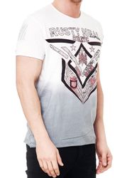 R-NEAL T-Shirt T-Shirt Washed Streetwear Printed günstig online kaufen