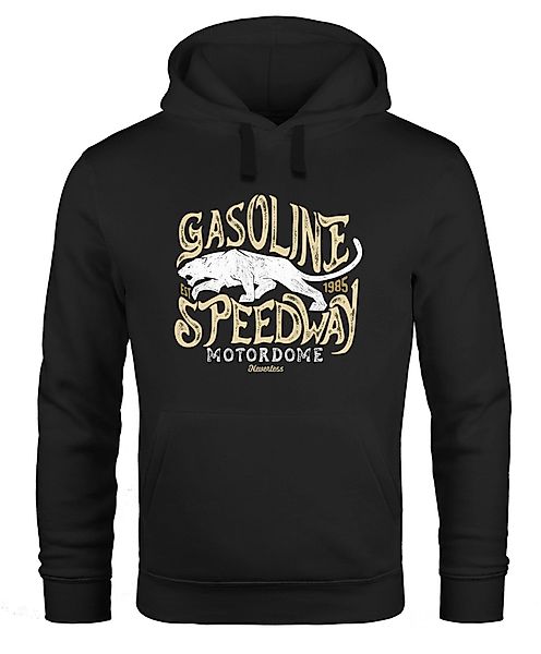 Neverless Hoodie Hoodie Herren Aufdruck "Gasoline günstig online kaufen