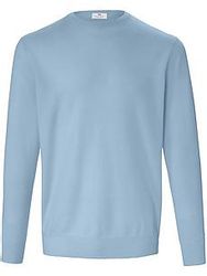 Pullover aus 100% Premium-Kaschmir Peter Hahn Cashmere blau günstig online kaufen