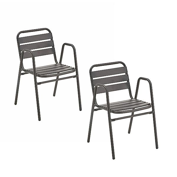 Liadomo Gartenstuhl Lesina (Balkonstuhl, Outdoor, 2 günstig online kaufen