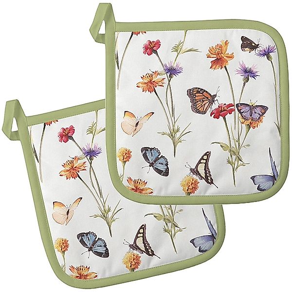 Ambiente® Topflappen Butterfly garden, (2-tlg., 2-teilig), günstig online kaufen