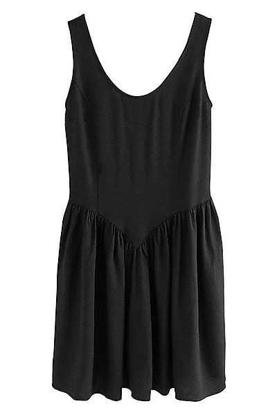 Next Minikleid Ärmelloses Minikleid mit U-Ausschnitt, Kurzgröße (1-tlg) günstig online kaufen