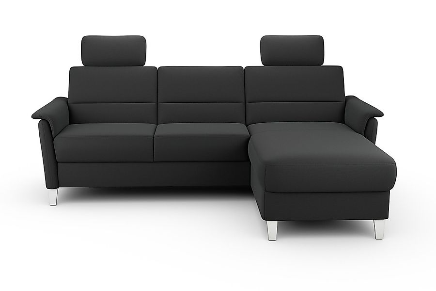 sit&more Ecksofa »Palmera L-Form«, Federkern, wahlweise mit Bettfunktion un günstig online kaufen