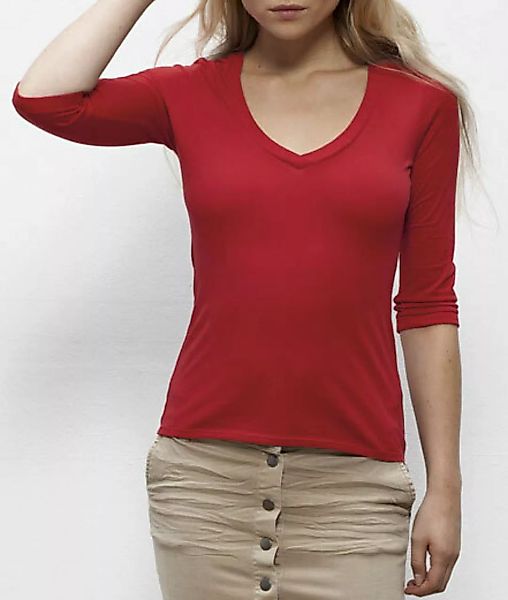 Damen Dreiviertelarm-shirt Aus Bio-baumwolle "Destiny" günstig online kaufen