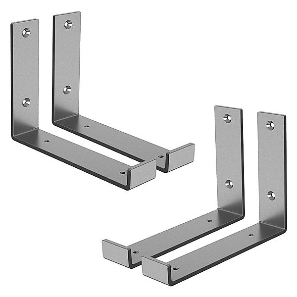 ML-DESIGN Wandregalhalter Regalhalterung L-Form aus Metall, günstig online kaufen