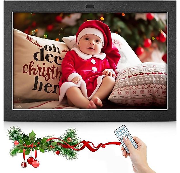 GJ Crafts Digitale Fotogalerie Fotodisplay Bilder Videos Fernbedienung Digi günstig online kaufen